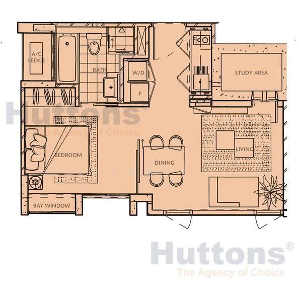 Mill Point, 3 Zion Close, Tanglin / Holland / Bukit Timah, 1 Bedroom, 527 sqft, Apartment For Rent, by Darrell Sim, 500263626 - PropertyGuru.com.sg