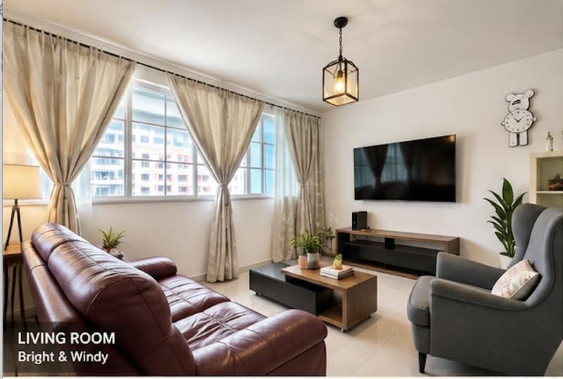 349 Yishun Avenue 11, 349 Yishun Avenue 11, Sembawang / Yishun, 3 Bedrooms, 1,109 sqft, HDB Flat For Sale, by Pravin Kumar, 500263630 - Living Room - PropertyGuru.com.sg
