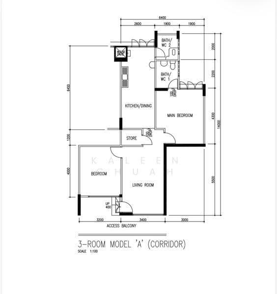 2 Teck Whye Avenue, 2 Teck Whye Avenue, Dairy Farm / Bukit Panjang / Choa Chu Kang, 2 Bedrooms, 797 sqft, HDB Flat For Sale, by Kaleen Chuah, 500263641 - PropertyGuru.com.sg