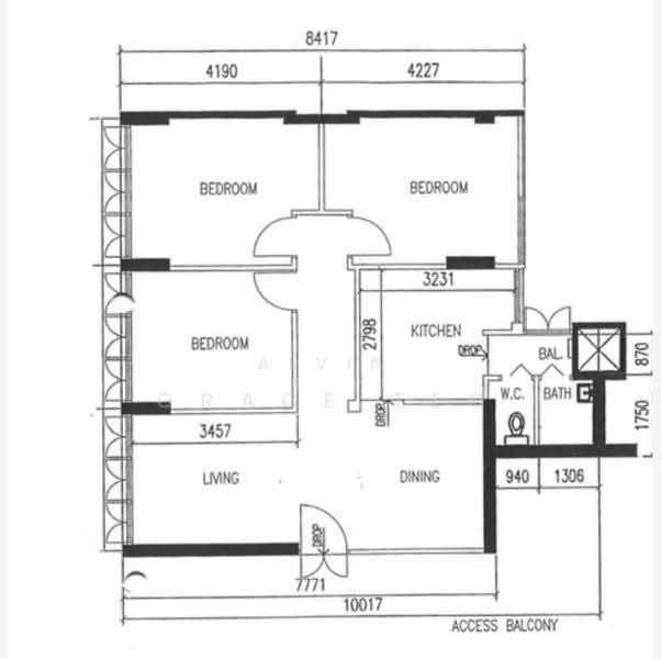 17 Beach Road, 17 Beach Road, Beach Road / Bugis / Rochor, 3 Bedrooms, 829 sqft, HDB Flat For Sale, by Alvin Tay, 500263679 - PropertyGuru.com.sg