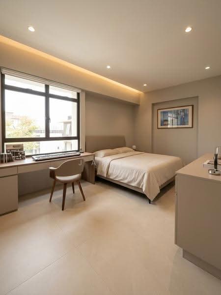 666B Jurong West Street 65, 666B Jurong West Street 65, Boon Lay / Jurong / Tuas, 3 Bedrooms, 1,399 sqft, HDB Flat For Sale, by James Hong, 500263695 - AI Illustrated Master Bedroom - PropertyGuru.com.sg