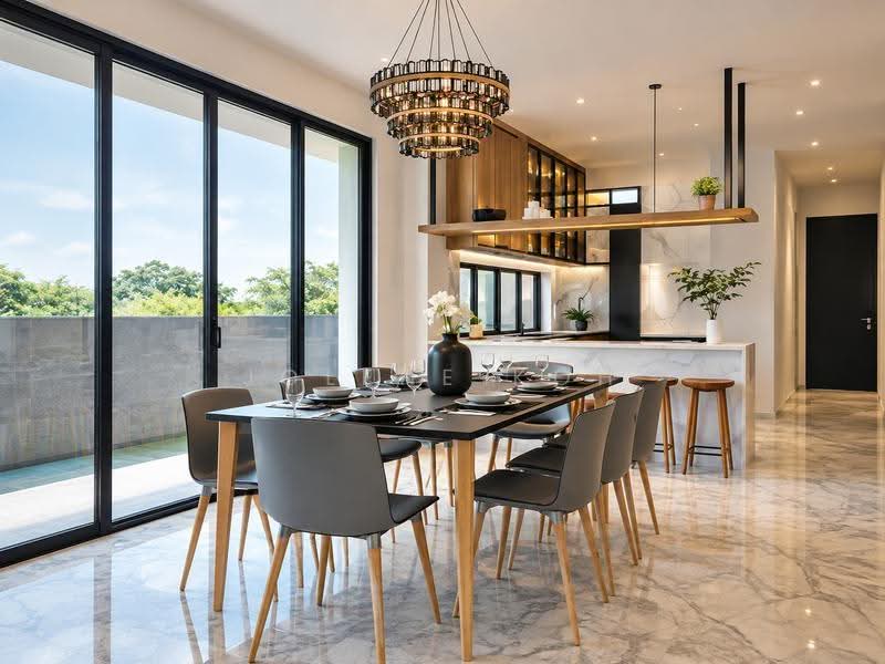 Coronation Road | 1KM to NYPS & RGPS | Tan Kah Kee MRT, Coronation Road / NYPS / RGPS / Tan Kah Kee, Tanglin / Holland / Bukit Timah, 5 Bedrooms, 7,000 sqft, Semi-Detached House For Sale, by Jolene Koh, 500263701 - Dining Room - PropertyGuru.com.sg
