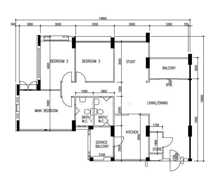 647 Jurong West Street 61, 647 Jurong West Street 61, Boon Lay / Jurong / Tuas, 3 Bedrooms, 1,292 sqft, HDB Flat For Rent, by Calvin Wang, 500263706 - PropertyGuru.com.sg