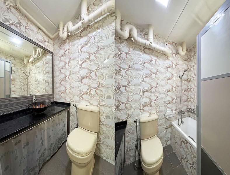 647 Jurong West Street 61, 647 Jurong West Street 61, Boon Lay / Jurong / Tuas, 3 Bedrooms, 1,292 sqft, HDB Flat For Rent, by Calvin Wang, 500263706 - Master-Bathroom - PropertyGuru.com.sg