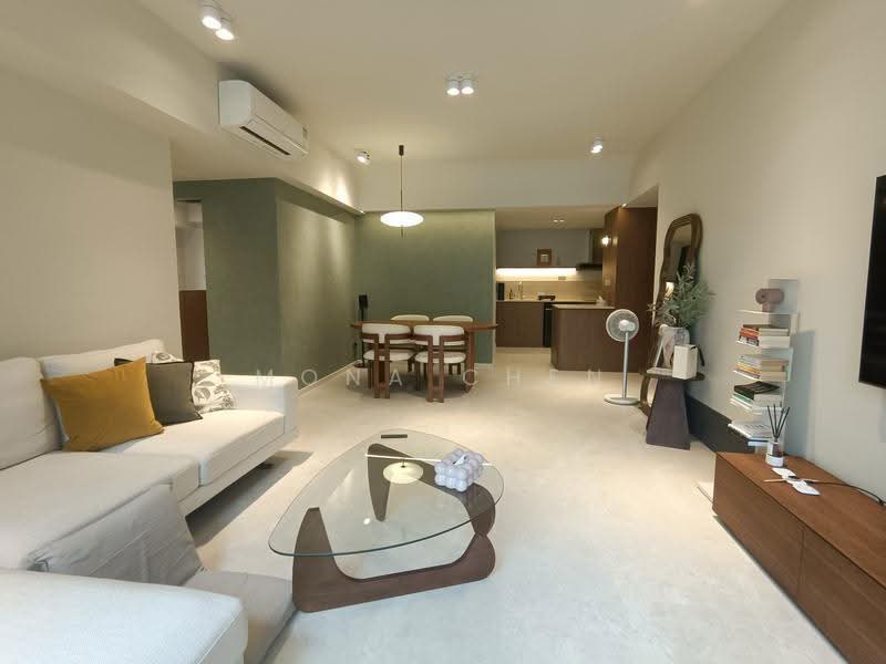 The Tanamera, 5 Tanah Merah Kechil Road, Bedok / Upper East Coast, 2 Bedrooms, 947 sqft, Condominium For Rent, by Mona Chen, 500263726 - Living Room - PropertyGuru.com.sg