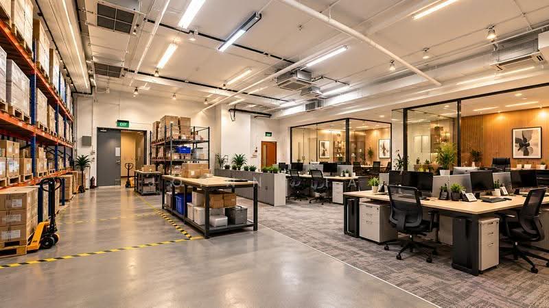 Ubi Techpark, 10 Ubi Crescent, Eunos / Geylang / Paya Lebar, 1,819 sqft, Light Industrial (B1) For Rent, by Johnny Tan, 500263757 - Interior - CommercialGuru.com.sg