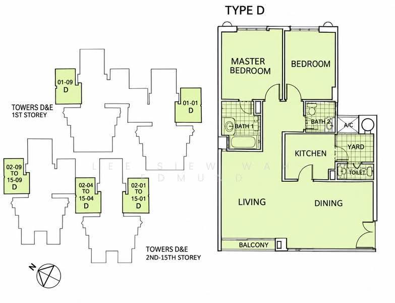 Astoria Park, 32 Lorong Mydin, Eunos / Geylang / Paya Lebar, 2 Bedrooms, 958 sqft, Condominium For Sale, by Lee Siew Wah Edmund, 500263782 - PropertyGuru.com.sg