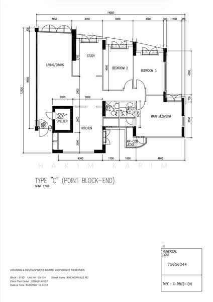 313D Anchorvale Road, 313D Anchorvale Road, Hougang / Punggol / Sengkang, 3 Bedrooms, 1,345 sqft, HDB Flat For Sale, by Hakim Karim, 500263837 - PropertyGuru.com.sg
