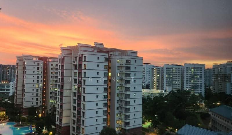 The Rivervale, 1 Rivervale Link, Hougang / Punggol / Sengkang, 3 Bedrooms, 1,302 sqft, Condominium For Sale, by Jaron Tan, 500263874 - Evening View — Beautiful Bedroom Views - PropertyGuru.com.sg