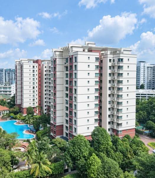 The Rivervale, 1 Rivervale Link, Hougang / Punggol / Sengkang, 3 Bedrooms, 1,302 sqft, Condominium For Sale, by Jaron Tan, 500263874 - Pool View — Quiet High-Floor & Greenery - PropertyGuru.com.sg