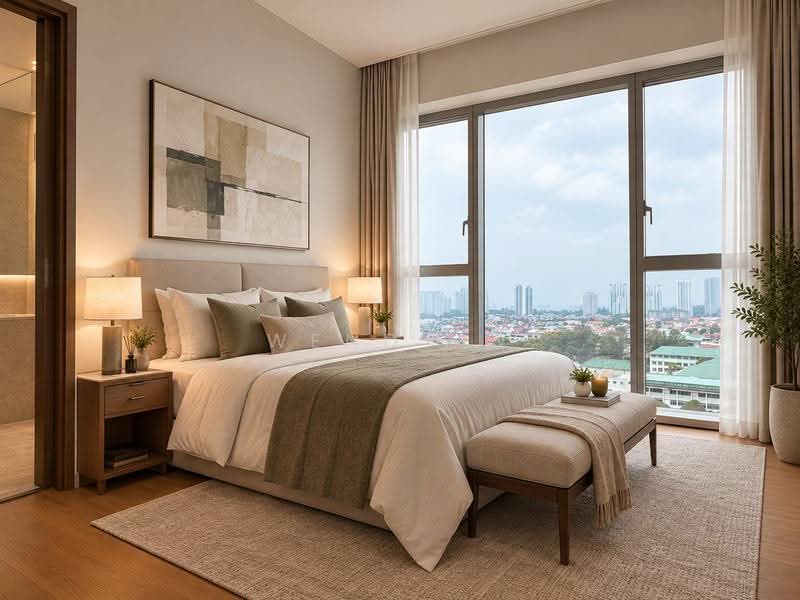 Grand Dunman, 18 Dunman Road, East Coast / Marine Parade, 5 Bedrooms, 1,690 sqft, Condominium For Sale, by Wendy W, 500263922 - Master Bed AI Virtual Staging - PropertyGuru.com.sg