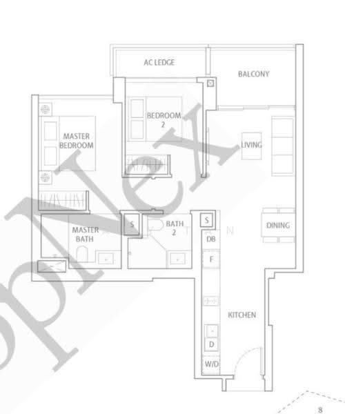 JadeScape, 314 Shunfu Road, Ang Mo Kio / Bishan / Thomson, 2 Bedrooms, 764 sqft, Condominium For Rent, by Amy Tan, 500263936 - PropertyGuru.com.sg