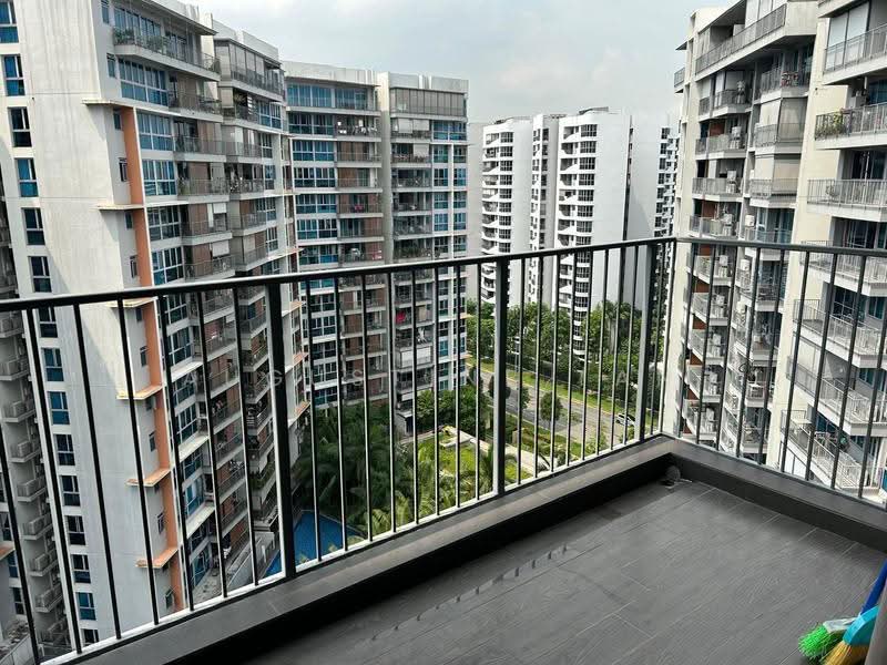 Q Bay Residences, 3 Tampines Street 86, Pasir Ris / Tampines, 1 Bedroom, 527 sqft, Condominium For Rent, by Augustine Tan, 500263944 - Balcony - PropertyGuru.com.sg
