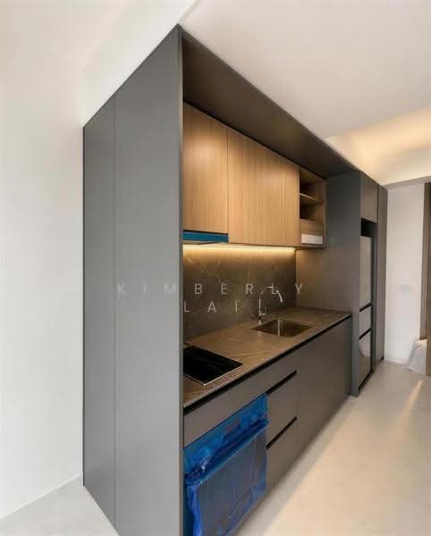 For investor/coliving, 8 mins to 2 MRT. Est. 4% pa rental. 1+S convertible to 2BR, Clementi/Dover/West Coast/Buona Vista/One-North, Buona Vista / West Coast / Clementi New Town, 2 Bedrooms, 515 sqft, Condominium For Sale, by Kimberly Lai, 500263947 - Kitchen - PropertyGuru.com.sg