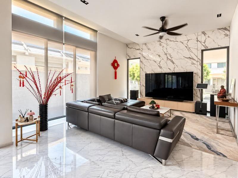 Almost New SemiD. Only 3 yrs old with modern ID done, Carmen Street East Coast Road Siglap, East Coast / Marine Parade, 6 Bedrooms, 7,545 sqft, Semi-Detached House For Sale, by Razak ., 500263953 - Living Room - PropertyGuru.com.sg