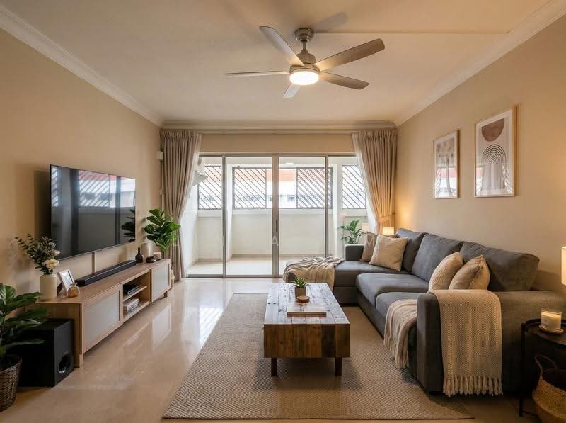 430 Tampines Street 41, 430 Tampines Street 41, Pasir Ris / Tampines, 4 Bedrooms, 1,539 sqft, HDB Flat For Sale, by Linda Sim, 500263962 - Living Room - PropertyGuru.com.sg