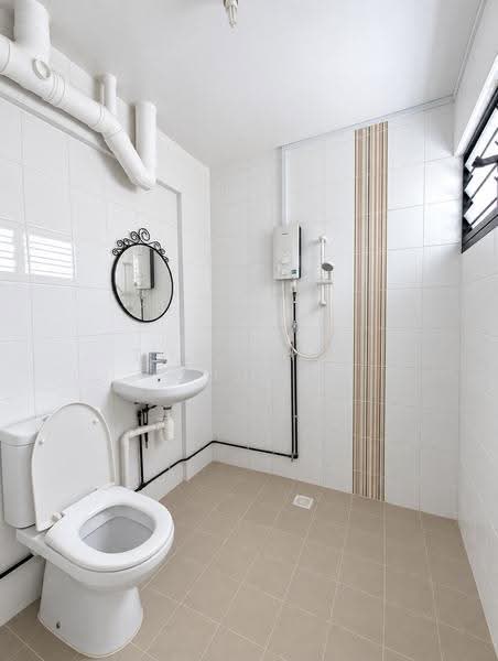 155 Yishun Street 11, 155 Yishun Street 11, Sembawang / Yishun, 3 Bedrooms, 1,302 sqft, HDB Flat For Sale, by Toh Ghee Chuan, 500264007 - Bathroom - PropertyGuru.com.sg