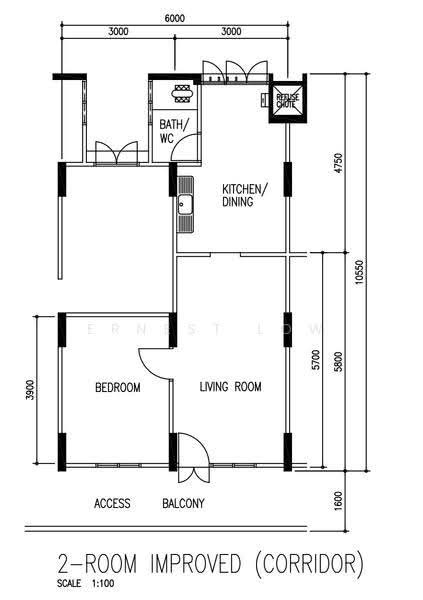 805 King George's Avenue, 805 King George's Avenue, Farrer Park / Serangoon Rd, 1 Bedroom, 473 sqft, HDB Flat For Sale, by Ernest Low, 500264014 - PropertyGuru.com.sg