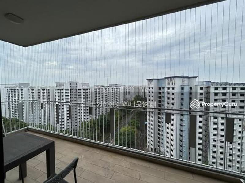 The Luxurie, 11 Compassvale Road, Hougang / Punggol / Sengkang, 2 Bedrooms, 883 sqft, Condominium For Rent, by Kristy Kee, 500264045 - Balcony - PropertyGuru.com.sg