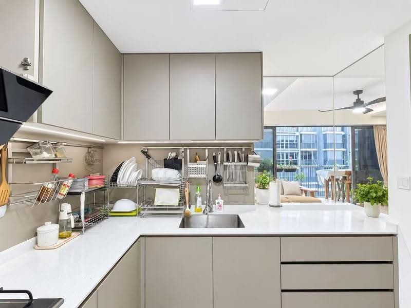 Bellewaters, 11 Anchorvale Crescent, Hougang / Punggol / Sengkang, 4 Bedrooms, 1,367 sqft, Condominium For Sale, by Julian Li, 500264074 - Kitchen - PropertyGuru.com.sg