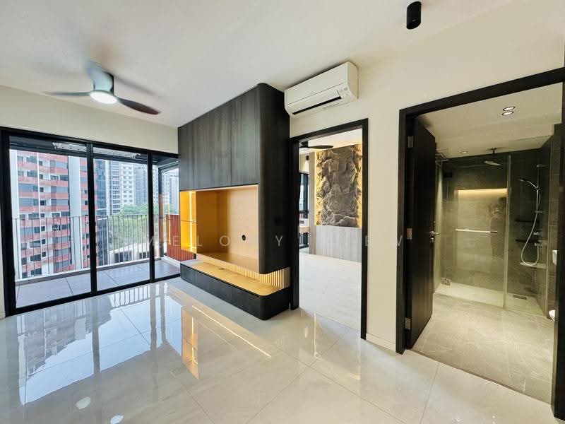 Riverfront Residences, 53 Hougang Avenue 7, Hougang / Punggol / Sengkang, 2 Bedrooms, 614 sqft, Condominium For Rent, by Melody Liew, 500264088 - Living Room - PropertyGuru.com.sg