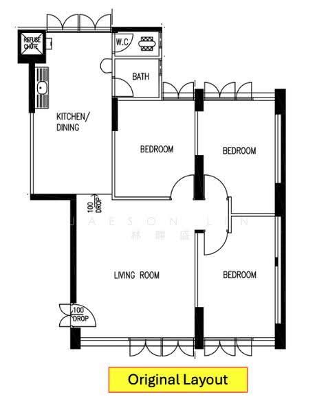 662 Buffalo Road, 662 Buffalo Road, Farrer Park / Serangoon Rd, 2 Bedrooms, 882 sqft, HDB Flat For Sale, by Jaeson Lin 林暉盛, 500264117 - PropertyGuru.com.sg