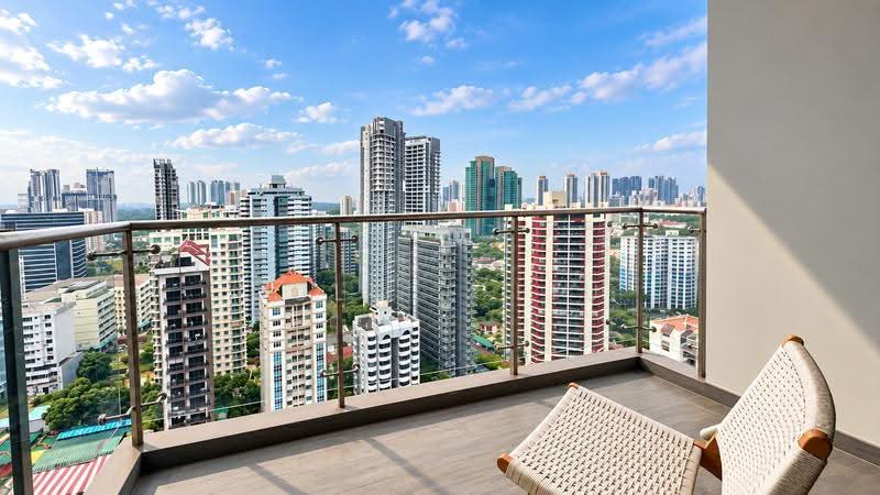 Verticus, 3 Jalan Kemaman, Balestier / Toa Payoh, 2 Bedrooms, 635 sqft, Condominium For Sale, by Dulcie Liu, 500264132 - Balcony - PropertyGuru.com.sg