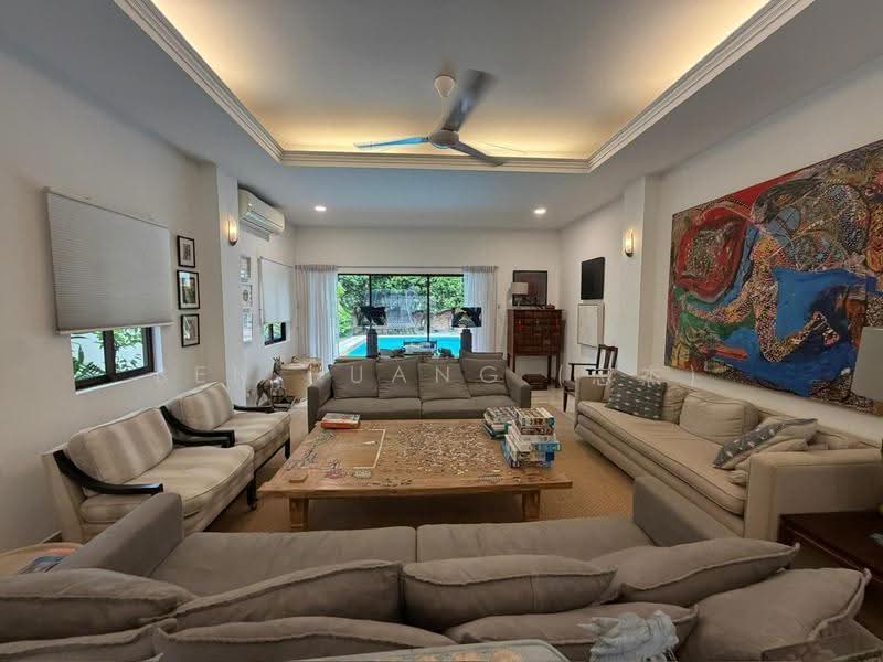 SEEN Rare 2.5 Storey Detached @ Sixth Ave Coronation Road, SEEN Property, Tanglin / Holland / Bukit Timah, 5 Bedrooms, 6,000 sqft, Detached House For Rent, by Ben Huang (忠杰), 500264135 - Living Room - PropertyGuru.com.sg