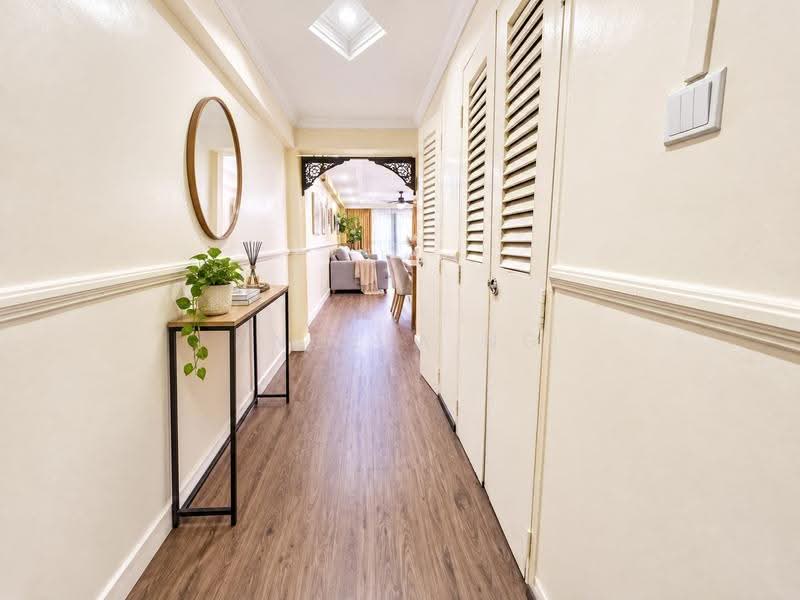 524 Woodlands Drive 14, 524 Woodlands Drive 14, Admiralty / Woodlands, 3 Bedrooms, 1,141 sqft, HDB Flat For Sale, by Angela Ng, 500264147 - Corridor - PropertyGuru.com.sg