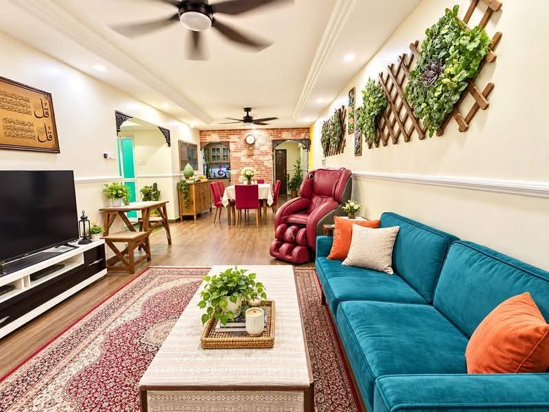 524 Woodlands Drive 14, 524 Woodlands Drive 14, Admiralty / Woodlands, 3 Bedrooms, 1,141 sqft, HDB Flat For Sale, by Angela Ng, 500264147 - Living Room - PropertyGuru.com.sg