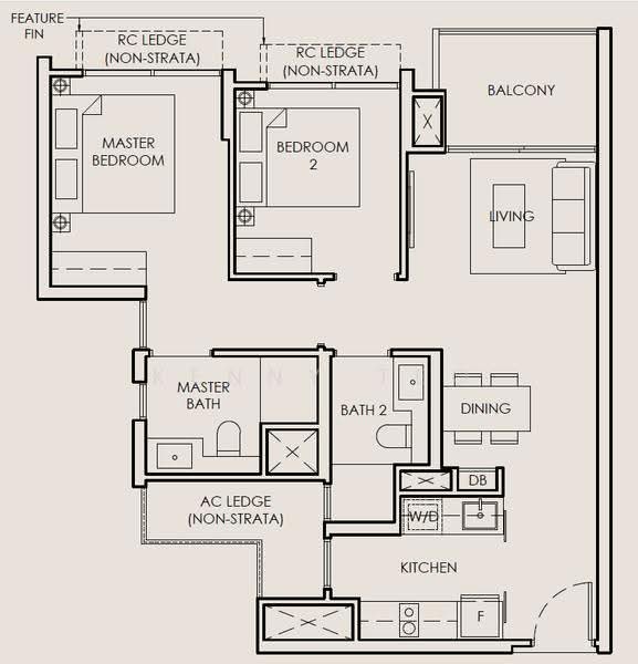 The Sen, De Souza Avenue, Clementi Park / Upper Bukit Timah, 2 Bedrooms, 678 sqft, Condominium For Sale, by Kenny Teo, 500264151 - PropertyGuru.com.sg