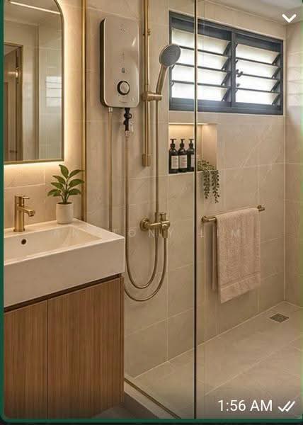 Blk 805 King George' s Avenue, King George's Avenue, 1 Bedroom, 474 sqft, HDB Flat For Sale, by Anthony Lim, 500264153 - Bathroom - PropertyGuru.com.sg