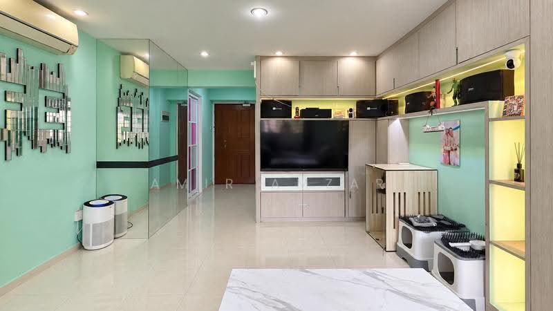 485 Admiralty Link, 485 Admiralty Link, Sembawang / Yishun, 3 Bedrooms, 915 sqft, HDB Flat For Sale, by Amir Amzar, 500264165 - Living Room - PropertyGuru.com.sg