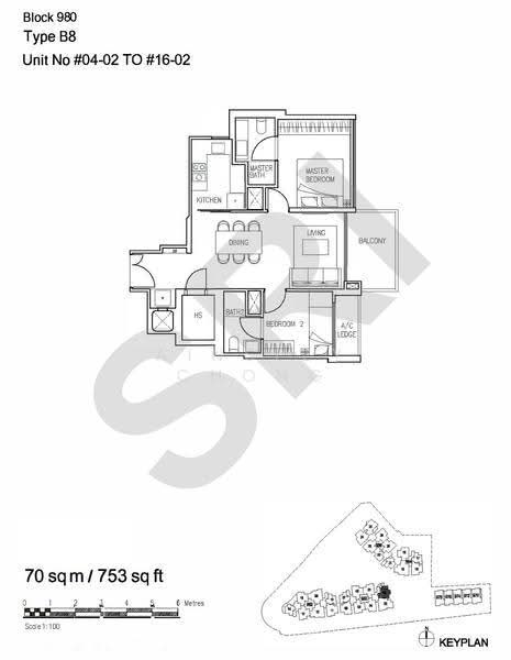 Stars of Kovan, 984 Upper Serangoon Road, Hougang / Punggol / Sengkang, 2 Bedrooms, 753 sqft, Condominium For Sale, by Ainsley Chong, 500264193 - PropertyGuru.com.sg