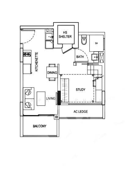 Urban Vista, 8 Tanah Merah Kechil Link, Bedok / Upper East Coast, 1 Bedroom, 441 sqft, Condominium For Rent, by Daphne Phua, 500264206 - PropertyGuru.com.sg