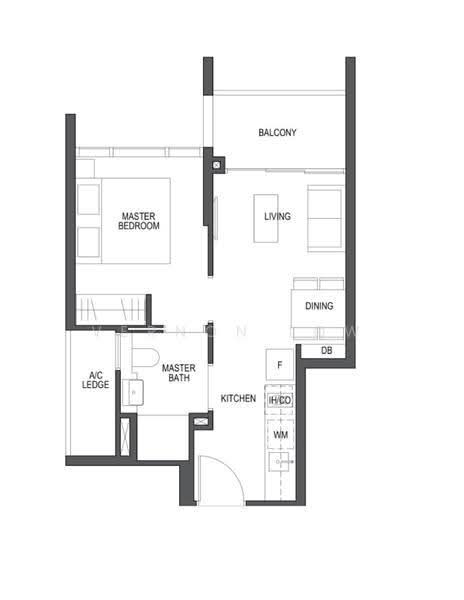 Pullman Residences, 18 Dunearn Road, Newton / Novena, 1 Bedroom, 463 sqft, Condominium For Sale, by Vernon Low, 500264295 - PropertyGuru.com.sg