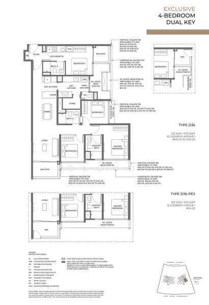 ELTA, 10 Clementi Avenue 1, Buona Vista / West Coast / Clementi New Town, 4 Bedrooms, 1,313 sqft, Condominium For Sale, by Kay Cloud, 500264296 - PropertyGuru.com.sg