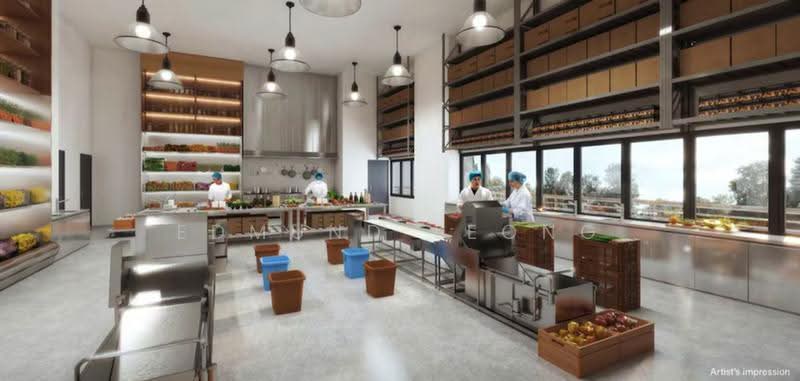 Food Vision @ Mandai, 21 Mandai Estate, Admiralty / Woodlands, 1,765 sqft, Factory / Workshop (B2) For Sale, by Edmund Leong, 500264308 - Kitchen - CommercialGuru.com.sg
