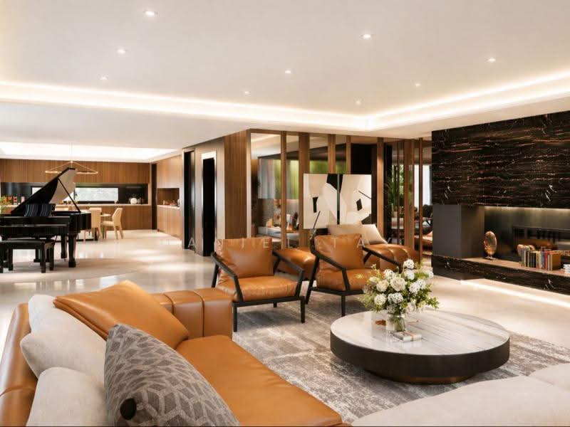 FREEHOLD BRAND NEW DETACHED · 5,200 SQFT LAND · POOL & LIFT · PARKS 6 CARS, Jalan Pelangi, Jalan Sampurna, Jalan Harum, Oei Tiong Ham Park Vicinity, Tanglin / Holland / Bukit Timah, 5 Bedrooms, 10,717 sqft, Detached House For Sale, by Daniel Tay, 500264318 - Living Room - PropertyGuru.com.sg