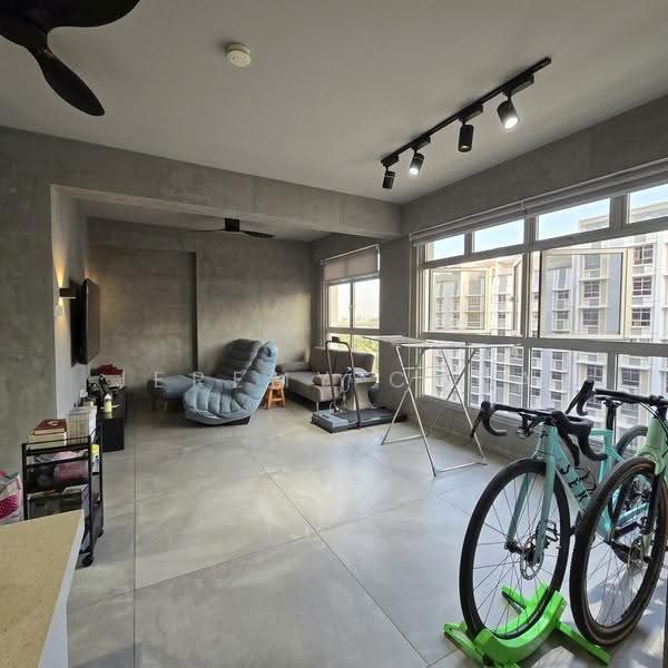 408C Northshore Drive, 408C Northshore Drive, Hougang / Punggol / Sengkang, 2 Bedrooms, 1,012 sqft, HDB Flat For Rent, by Jeremy Chua, 500264343 - Living Room - PropertyGuru.com.sg