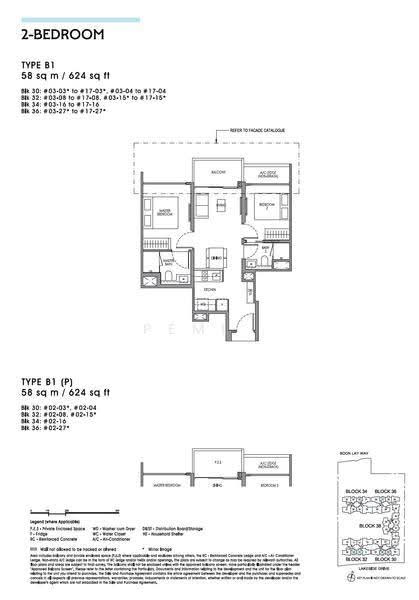 Lucerne Grand, Lakeside Drive, Boon Lay / Jurong / Tuas, 2 Bedrooms, 624 sqft, Condominium For Sale, by PEMI ., 500264345 - B1(P) - PropertyGuru.com.sg