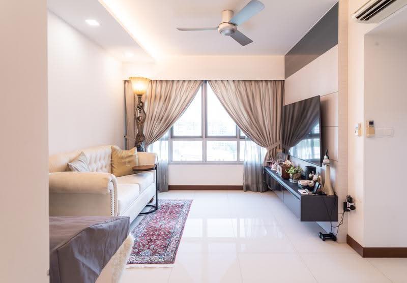 473C Upper Serangoon Crescent, 473C Upper Serangoon Crescent, Hougang / Punggol / Sengkang, 2 Bedrooms, 732 sqft, HDB Flat For Sale, by Flynn Wong, 500264368 - Living Room - PropertyGuru.com.sg