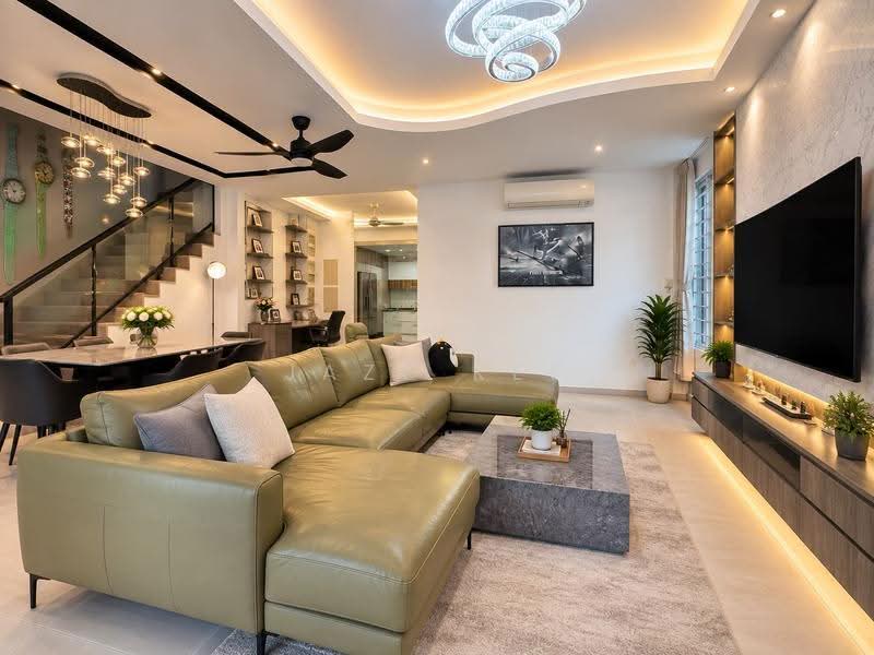 Jalan Chempaka Puteh, Bedok / Upper East Coast, 7 Bedrooms, 1,400 sqft, Semi-Detached House For Sale, by Jazz Kee, 500264387 - Living Room - PropertyGuru.com.sg