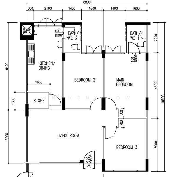 122 Bishan Street 12, 122 122, Ang Mo Kio / Bishan / Thomson, 3 Bedrooms, 904 sqft, HDB Flat For Rent, by Anthony Low, 500264417 - PropertyGuru.com.sg
