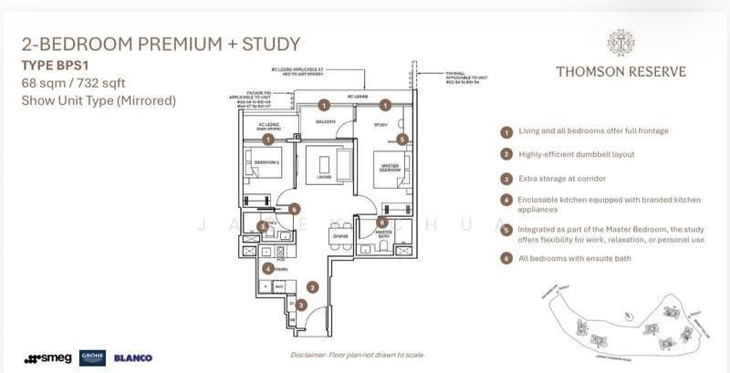 Thomson Reserve, Bright Hill Drive, Ang Mo Kio / Bishan / Thomson, 2 Bedrooms, 732 sqft, Condominium For Sale, by Jacey Chua, 500264462 - PropertyGuru.com.sg