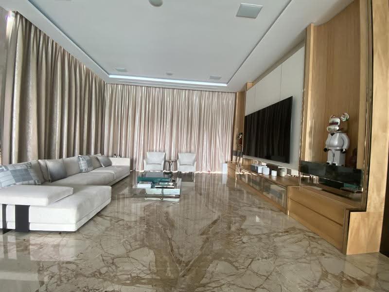 Sentosa Cove, Paradise Island, Harbourfront / Telok Blangah, 6 Bedrooms, 11,500 sqft, Detached House For Sale, by Caren Tan, 500264465 - Living Room - PropertyGuru.com.sg
