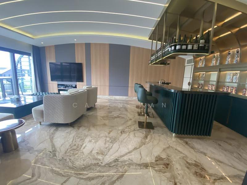 Sentosa Cove, Paradise Island, Harbourfront / Telok Blangah, 6 Bedrooms, 11,500 sqft, Detached House For Sale, by Caren Tan, 500264465 - Living Room - PropertyGuru.com.sg