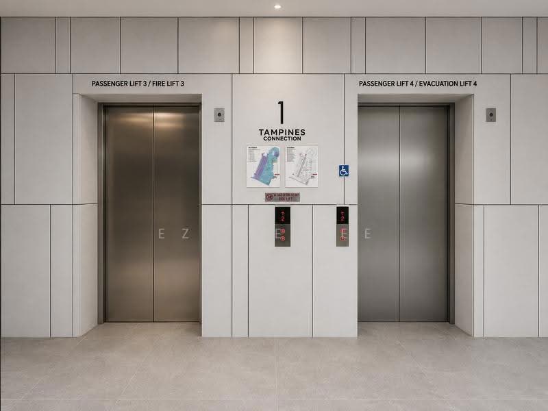 Tampines Connection, 2 Tampines North Drive 4, Pasir Ris / Tampines, 2,045 sqft, Factory / Workshop (B2) For Rent, by Ezline Lee, 500264476 - Lobby - CommercialGuru.com.sg