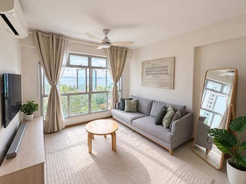 421B Northshore Drive, 421B Northshore Drive, 3 Bedrooms, 1,001 sqft, HDB Flat For Sale, by David Chun, 500264495 - Living Room - PropertyGuru.com.sg