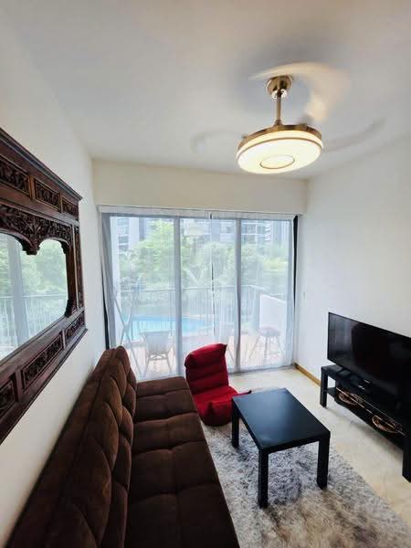 Kingsford Waterbay, 84 Upper Serangoon View, Hougang / Punggol / Sengkang, 1 Bedroom, 484 sqft, Condominium For Rent, by Claris Hoo Ziyi, 500264504 - Living Room - PropertyGuru.com.sg